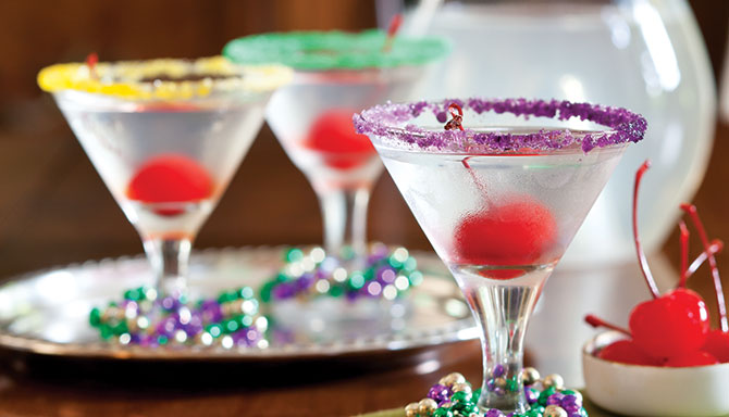 10 Cocktails to Make this Mardi Gras Season - Page 9  Big Easy Martini