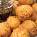 Cajun Fourth of July  Okra and Corn Fritters Recipe