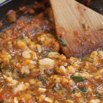Alzina's Cajun Kitchen  Spicy Smothered Shrimp Recipe
