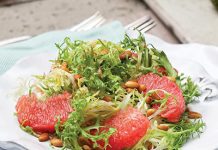 Frisee With Grapefruit Vinaigrette Salads