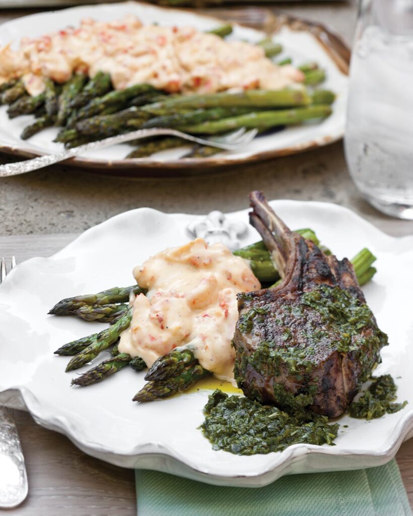 plated dinner serving