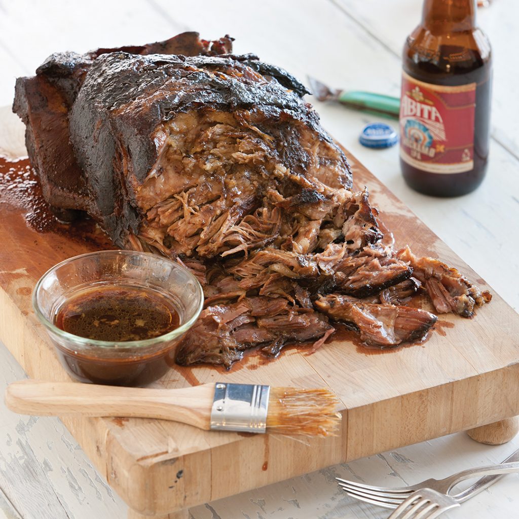 Blackberry-Bourbon Boston Butt