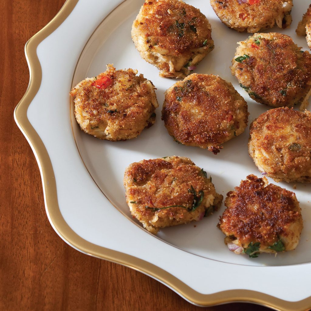 Crab and Mango Cakes