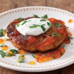 2013 Sweet Rewards Recipe Contest  Sweet Potato Cakes with Pepper Jelly Drizzle