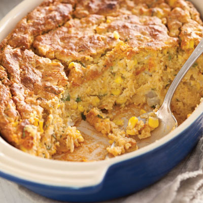 12 Sides Made for your Cajun-Creole Thanksgiving - Page 6  Sweet Potato Corn Spoonbread