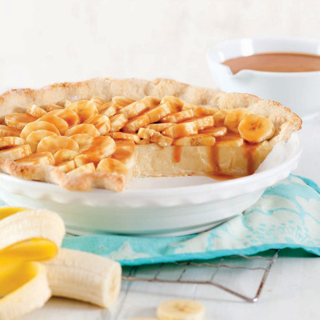 Bananas Foster Pie