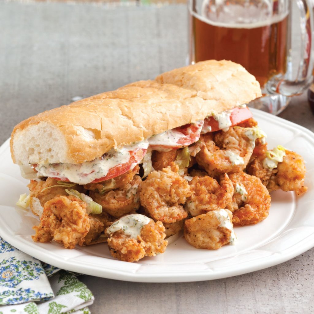 Fried Shrimp Po Boys