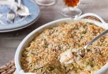 Heartwarming Holiday Side Dish: Creamy Green Baby Lima Bean and Shrimp Casserole Lima Bean and Shrimp Casserole