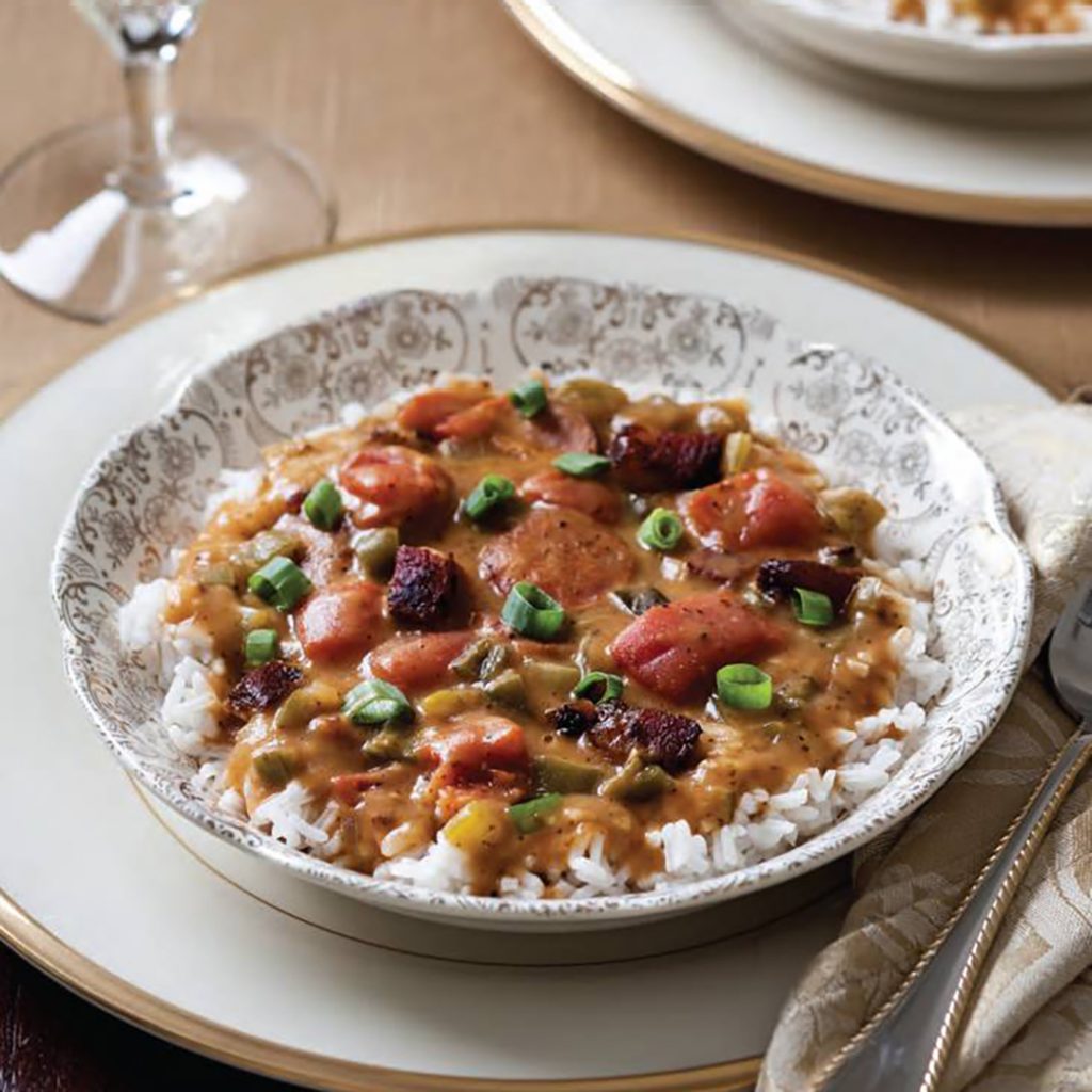 Tasso and Sausage Gumbo