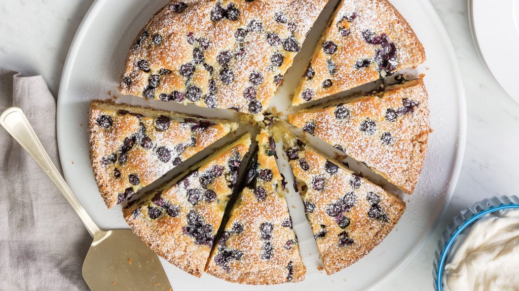 Blueberry Gâteau