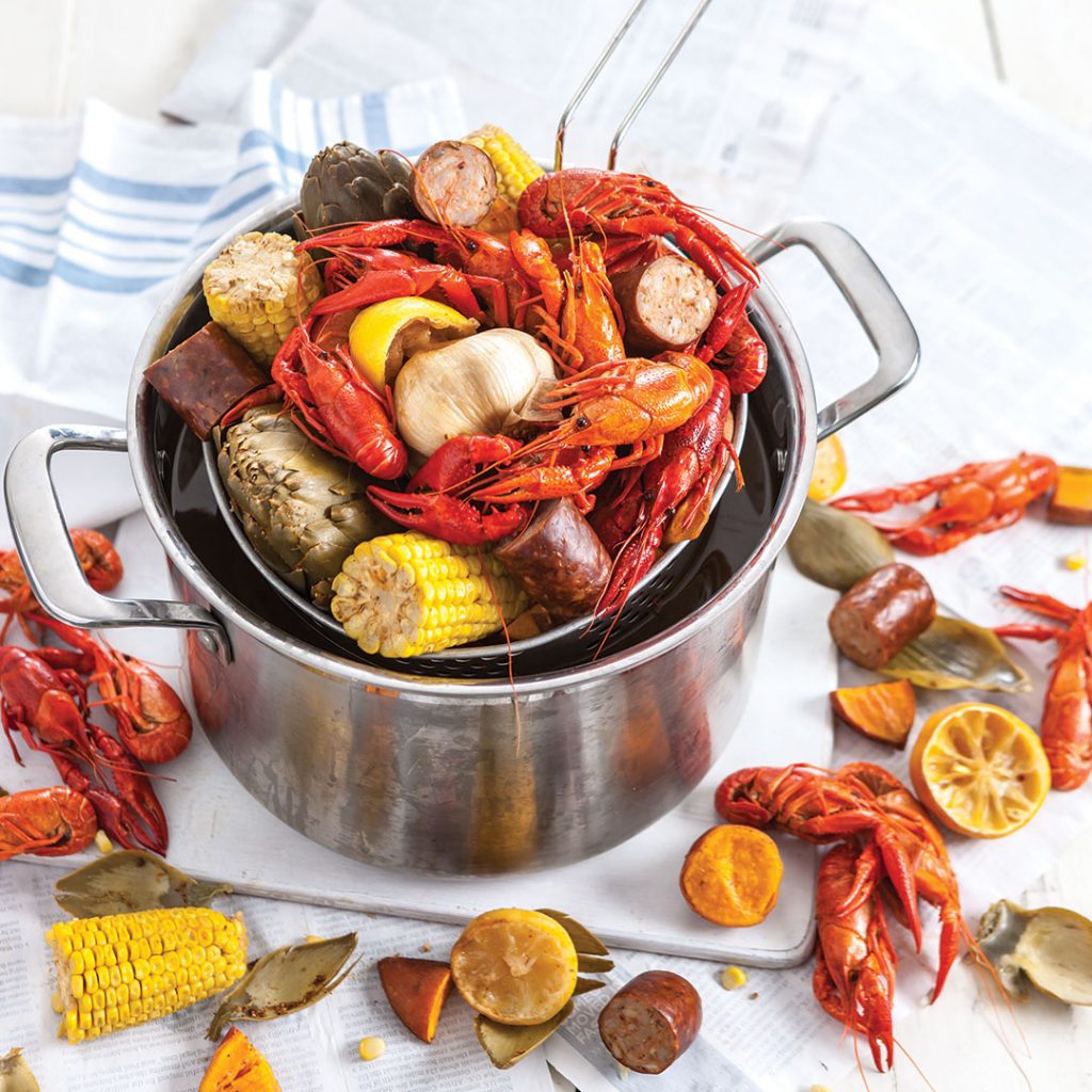 Citrus Spice Boiled Crawfish