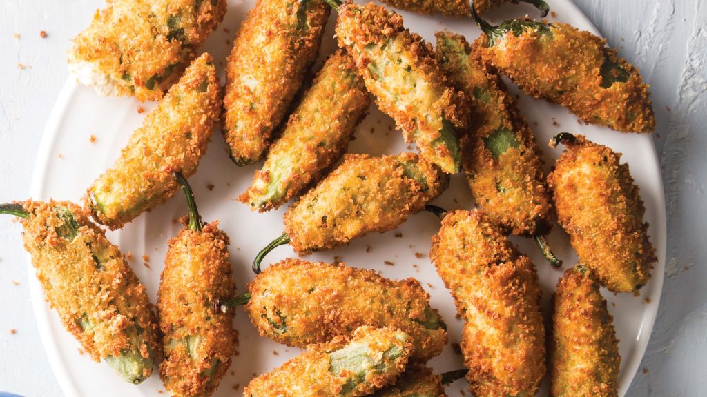Crabmeat-Stuffed Jalapeño Poppers