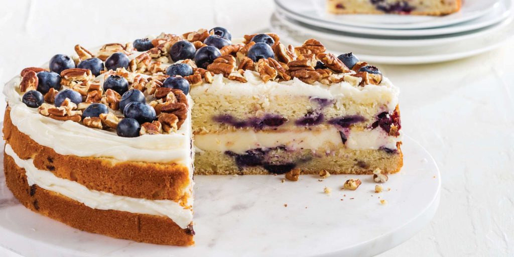 Blueberry-Ginger Cake