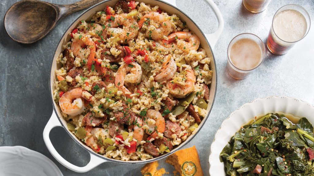 Shrimp and Andouille Jambalaya