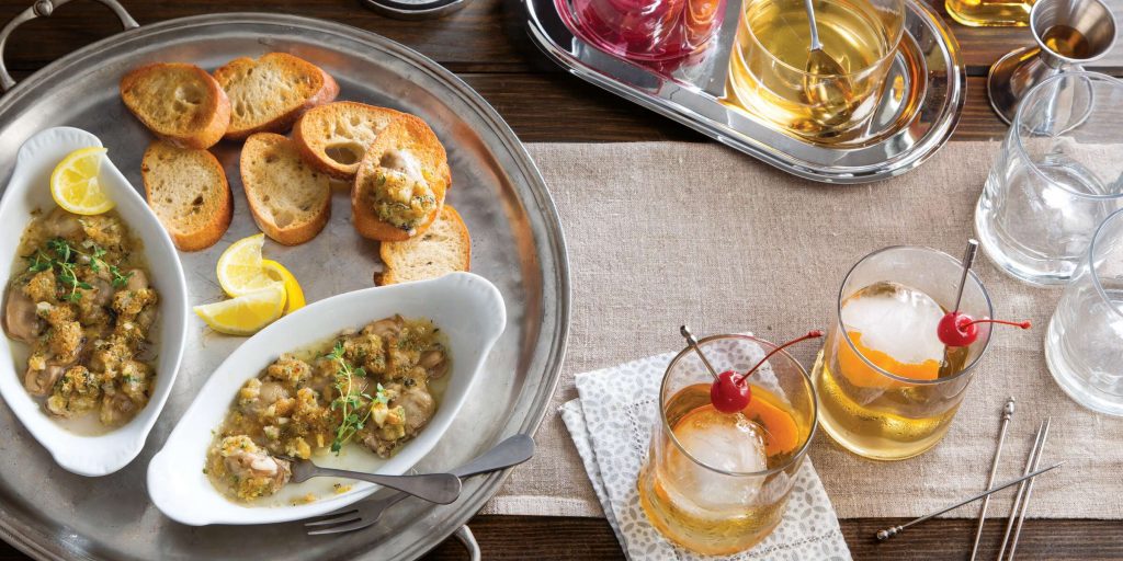 Broiled Butter and Herb Oysters