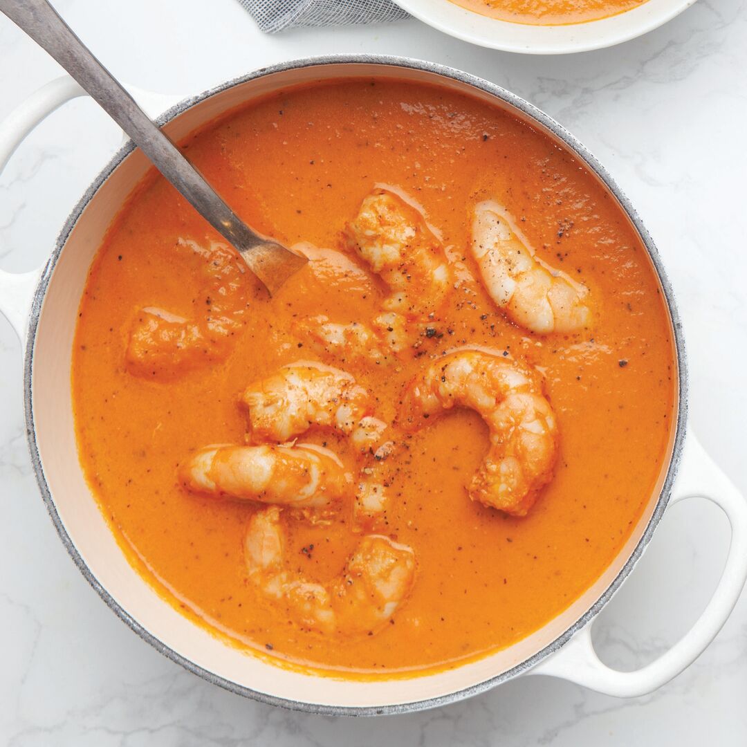 Creamy Shrimp Soup - BEST