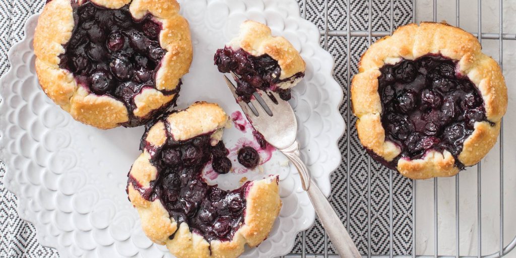 Blueberry Sweet Dough Pies