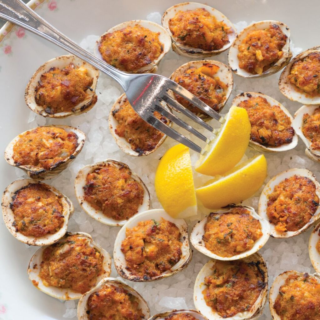 Baked Stuffed Clams