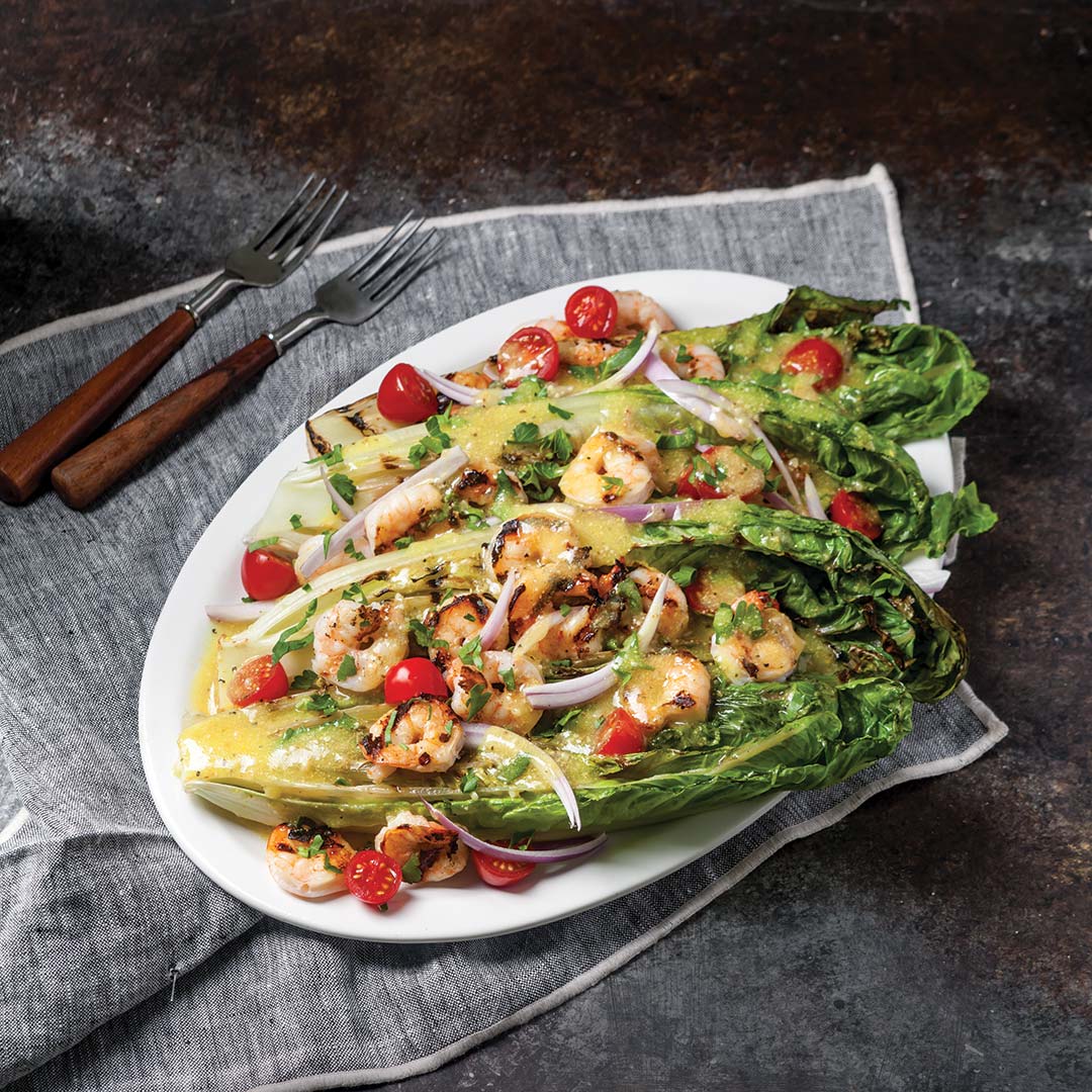 Grilled Romaine Sensation Salad  