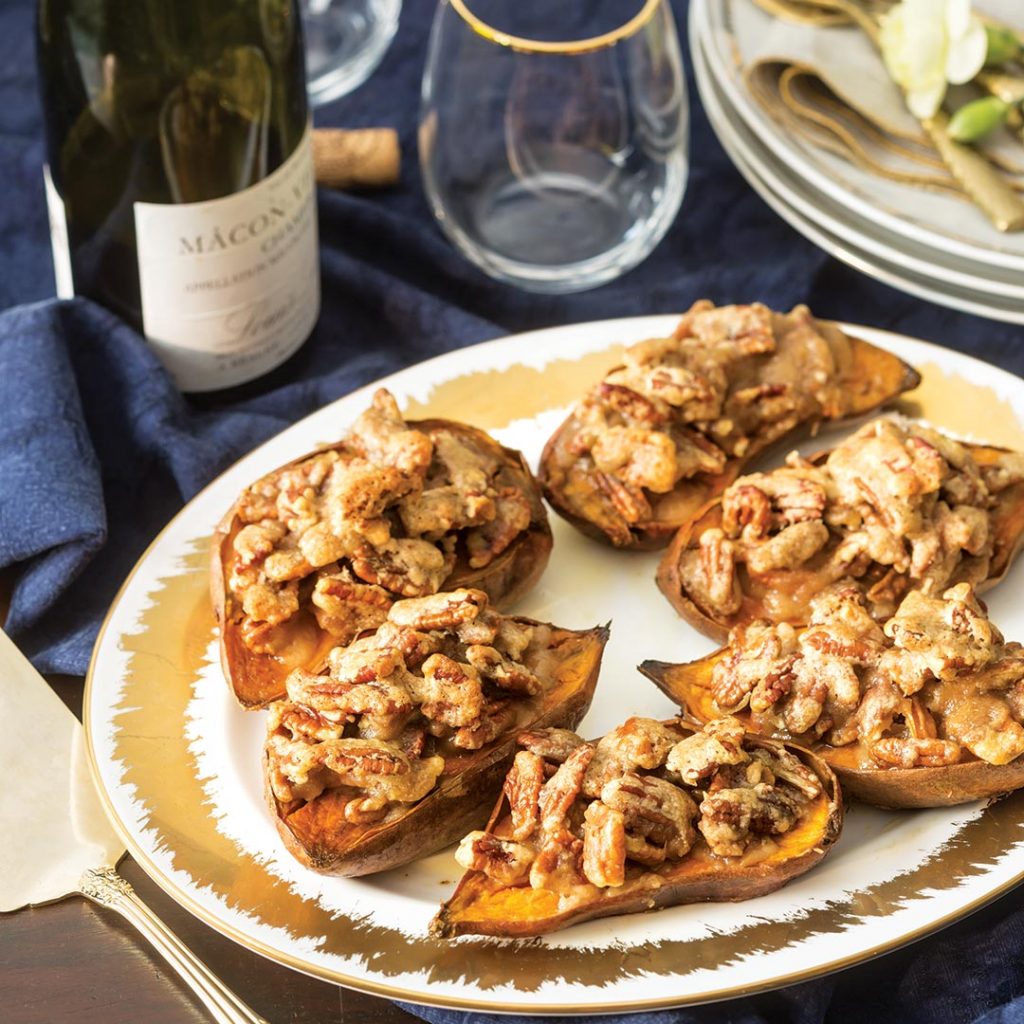 Sweet Potatoes with Bourbon Butter