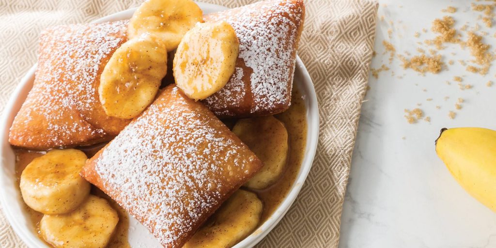 Bananas Foster Beignets