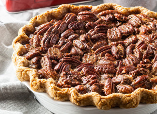 Spiced Rum Pecan Pie