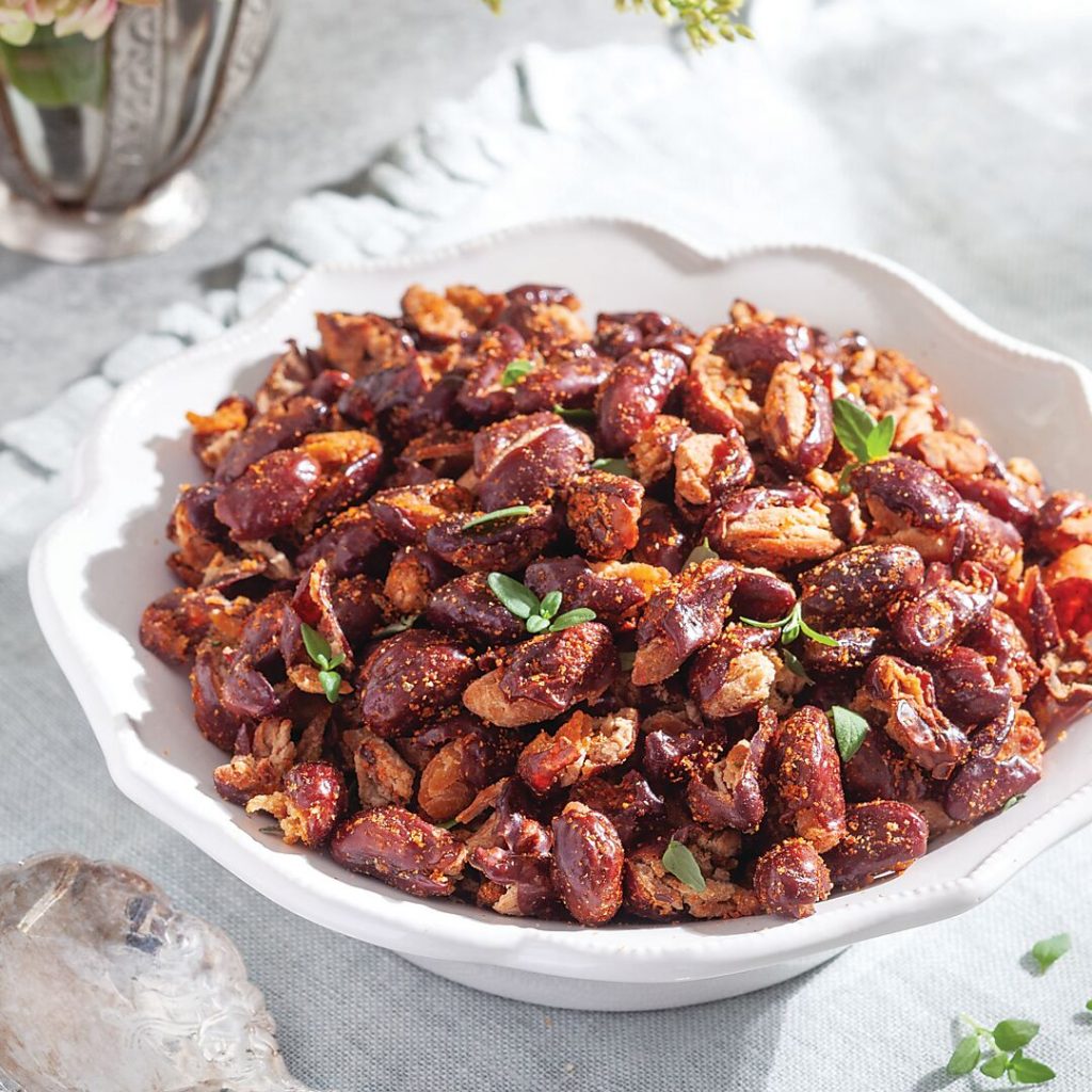 Cajun Spiced Crispy Red Beans