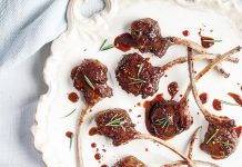Cane Syrup-Glazed Lamb Lollipops