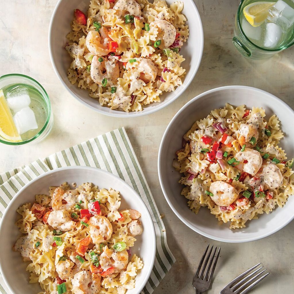 Shrimp Rémoulade Pasta Salad