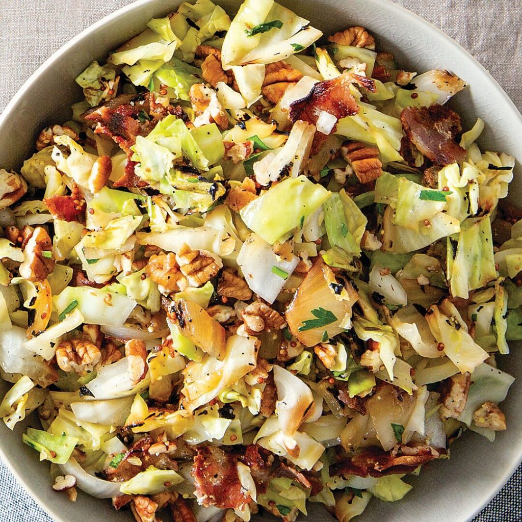 Charred Cabbage Slaw