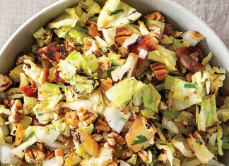 Charred Cabbage Slaw
