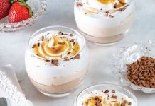 Baked Alaska Mousse Cups