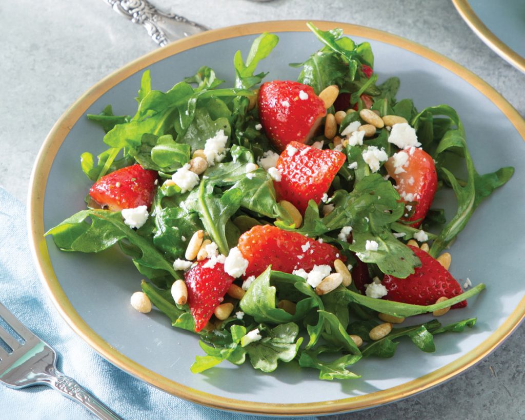Strawberry Arugula Salad