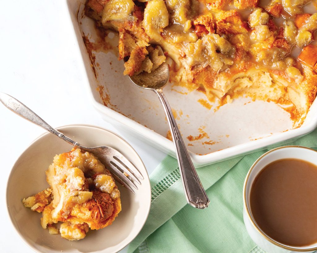 Bananas Foster Bread Pudding