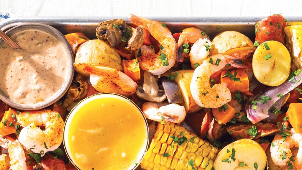 Sheet Pan Shrimp Boil
