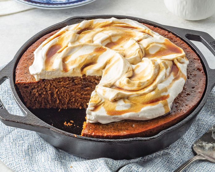 Cane Syrup Skillet Cake