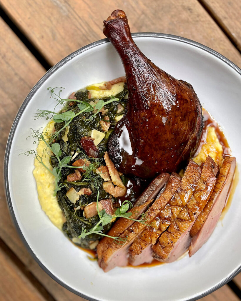 Grilled Duck A L'Orange