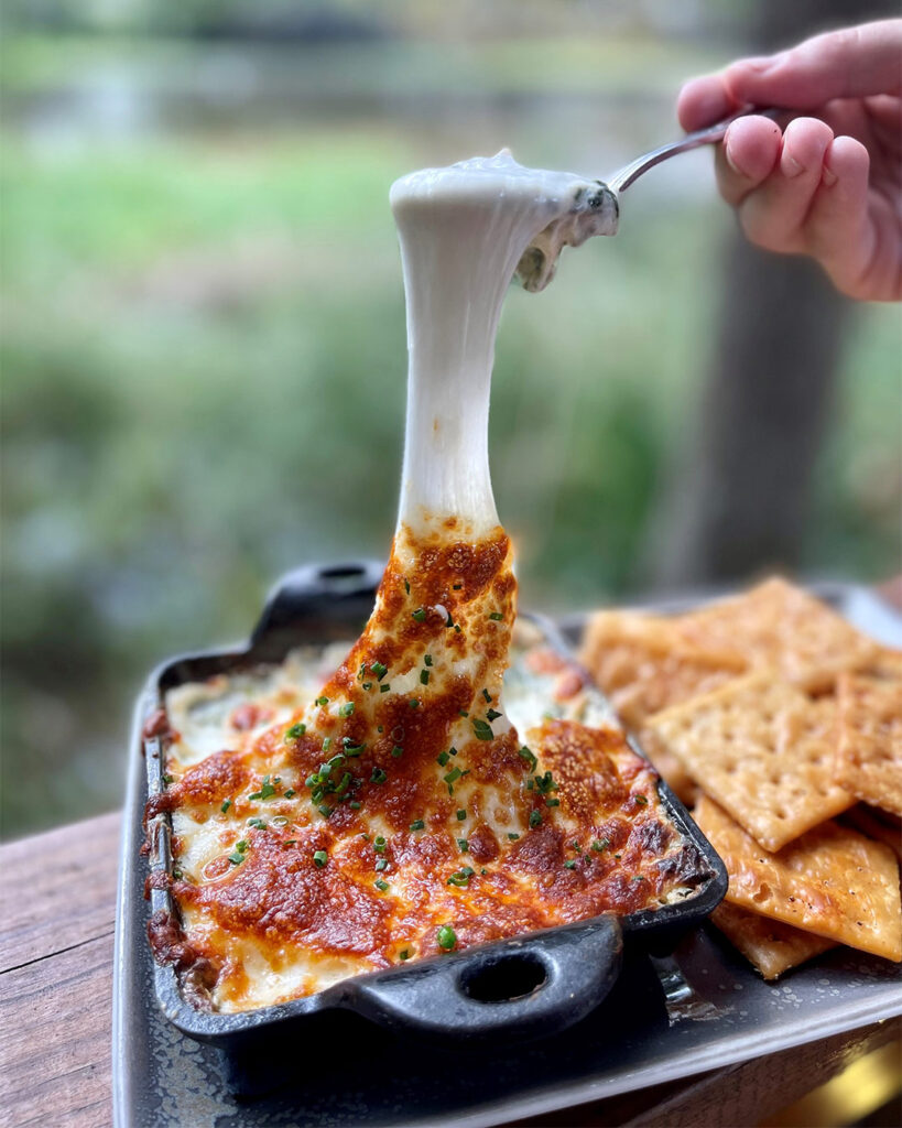 Warm Crab and Spinach Dip