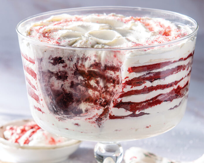 Red Velvet Doberge Trifle
