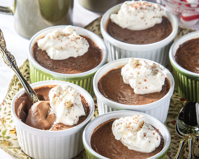 Peppermint Mocha Pots de Crème