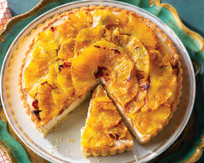 Brûléed Pineapple Tart