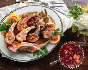Marinated Lamb Chops with Citrus Butter - Louisiana Cookin'