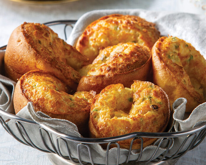Green Onion Popovers