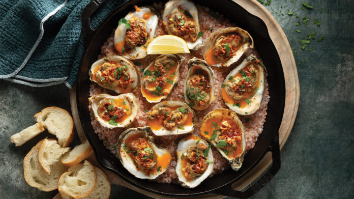 Charbroiled Oysters