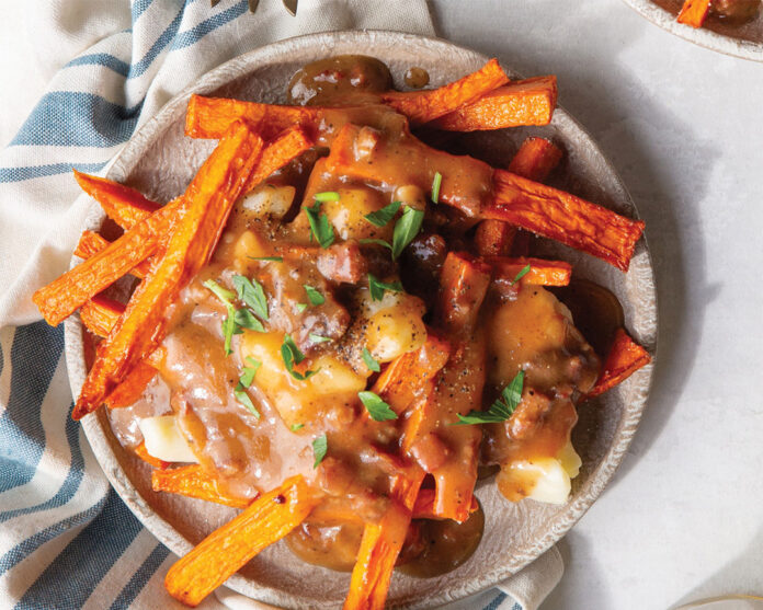 sweet potato poutine