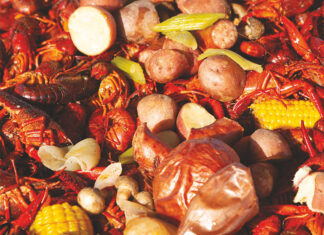 The Cajun Ninja Crawfish Boil cajun ninja crawfish boil