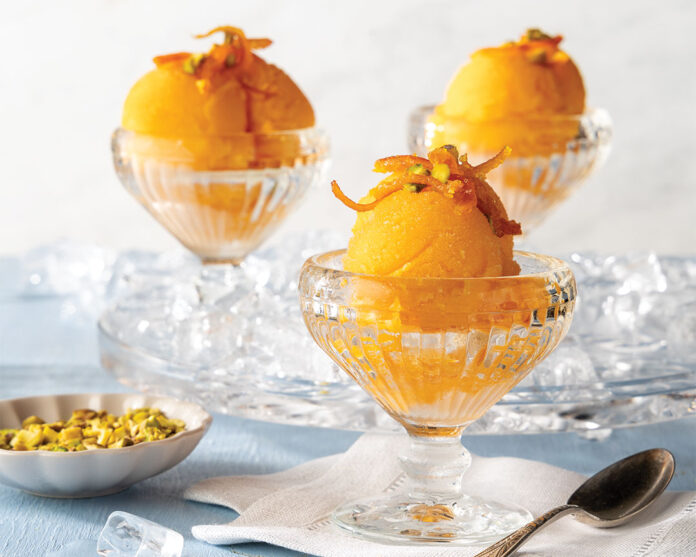 Frozen Citrus Sorbet