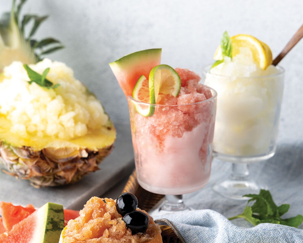 Watermelon-Lime Granita