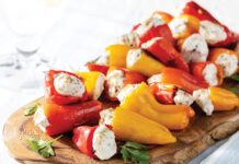 Stuffed Roasted Sweet Peppers