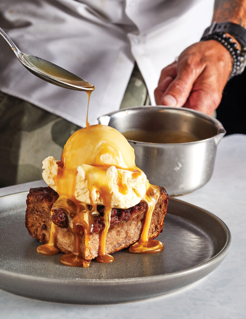 Sticky Bun Bread Pudding